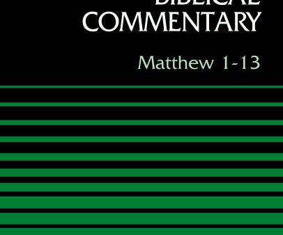 Matthew 1-13, Volume 33A Supply