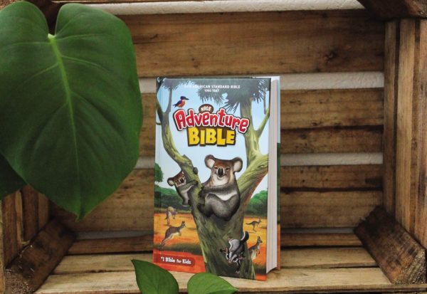 NASB, Adventure Bible, Full Color Interior, Red Letter, 1995 Text, Comfort Print Online now