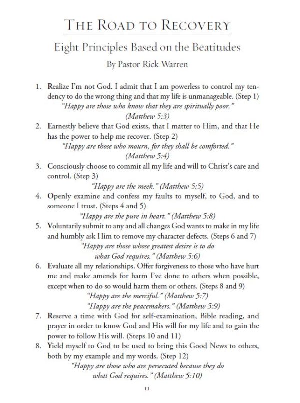 Growing in Christ While Helping Others Participant s Guide 4: A Recovery Program Based on Eight Principles from the Beatitudes Online now