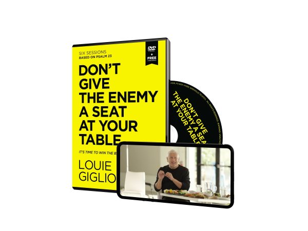 Don t Give the Enemy a Seat at Your Table Video Study: It s Time to Win the Battle of Your Mind Cheap