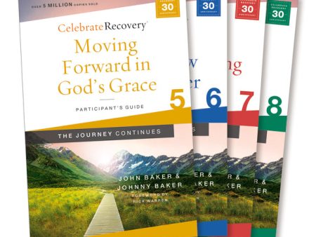 Celebrate Recovery: The Journey Continues Participant s Guide Set Volumes 5-8: A Recovery Program Based on Eight Principles from the Beatitudes Cheap