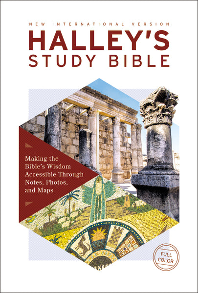 NIV, Halley s Study Bible, Red Letter Edition, Comfort Print: Making the Bible s Wisdom Accessible Through Notes, Photos, and Maps Online