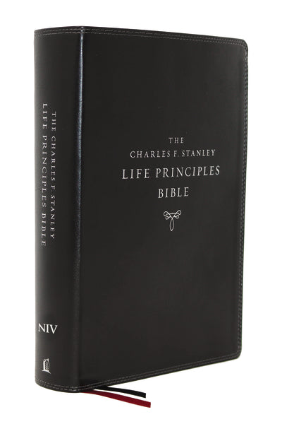 NIV, Charles F. Stanley Life Principles Bible, 2nd Edition, Comfort Print: Growing in Knowledge and Understanding of God Through His Word on Sale