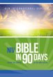 NIV, Bible in 90 Days: Cover to Cover in 12 Pages a Day Online Hot Sale