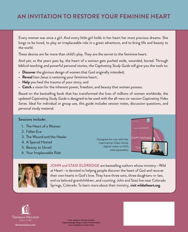 Captivating Bible Study Guide, Updated Edition: Unveiling the Mystery of a Woman’s Soul Online now