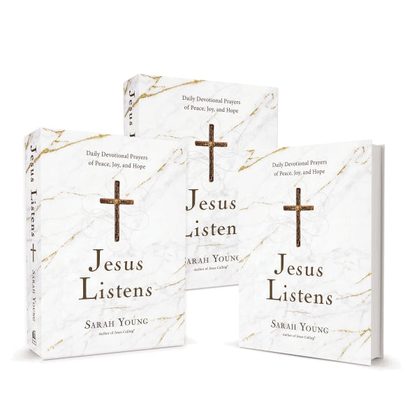 Jesus Listens: Daily Devotional Prayers of Peace, Joy, and Hope (A 365-Day Prayer Book) Fashion