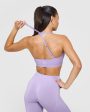 Unified Twist Sports Bra | Wisteria Purple For Cheap