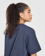 Classic Oversized Lightweight T-Shirt | True Blue For Discount