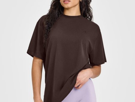 Classic Oversized Lightweight T-Shirt | 70% Cocoa Online Hot Sale