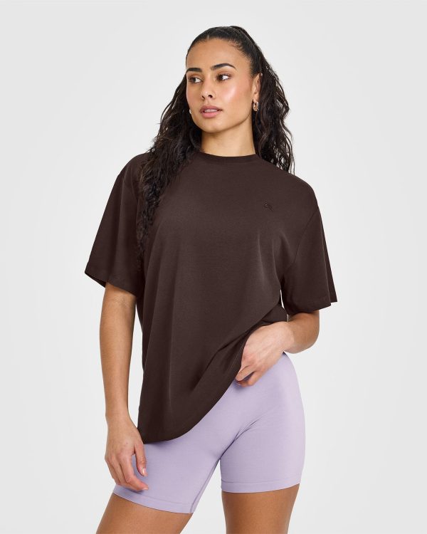 Classic Oversized Lightweight T-Shirt | 70% Cocoa Online Hot Sale