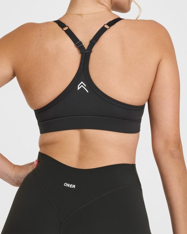 Everyday Sports Bra | Soft Black Cheap