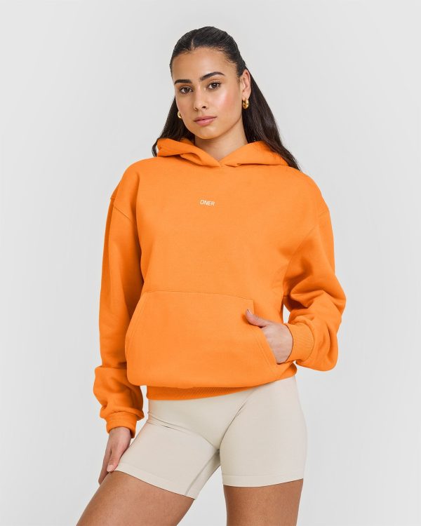 Foundations Raising the Bar Hoodie | Apricot Orange Hot on Sale