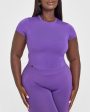 Mellow Soft Mid Short Sleeve T-Shirt | Iris Purple Online Hot Sale