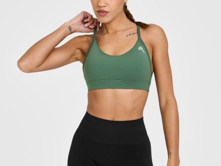 Everyday Sports Bra | Earth Green Hot on Sale