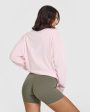 Classic Oversized Lightweight Long Sleeve Top | Ballet Pink Cheap