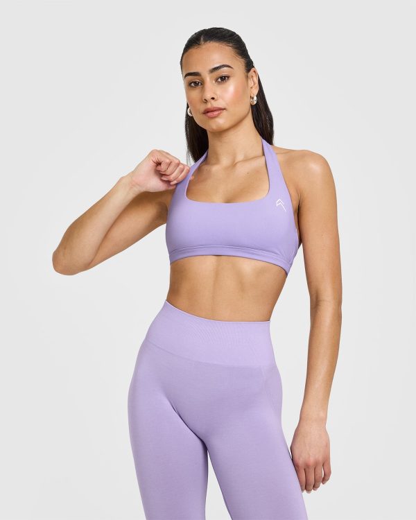 EasyLift Halter Bralette | Wisteria Purple For Cheap