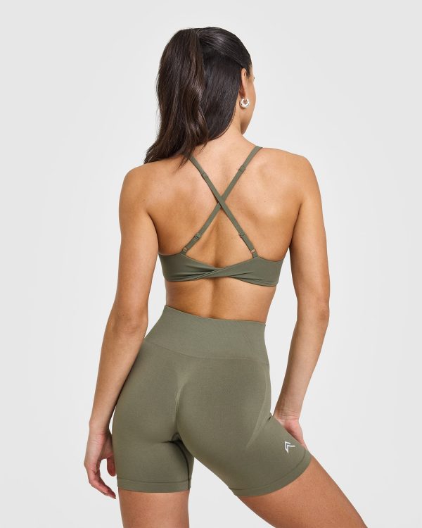 Unified Micro Bralette | Alpine Green on Sale