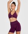 Unified Twist Sports Bra | Ripe Fig Hot on Sale