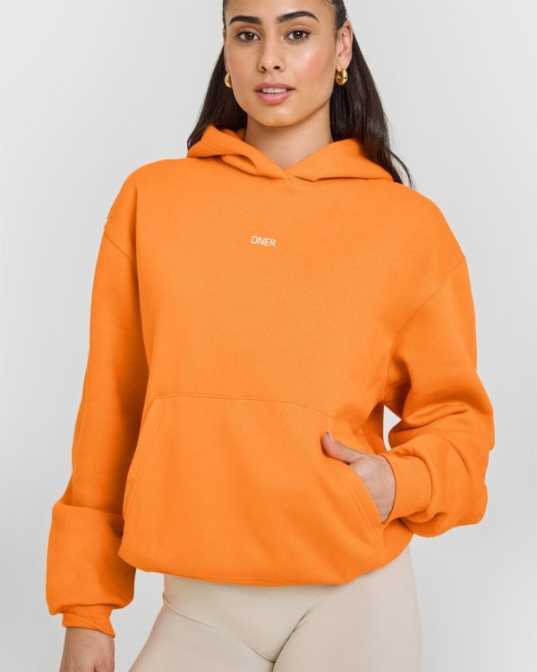 Foundations Raising the Bar Hoodie | Apricot Orange Hot on Sale