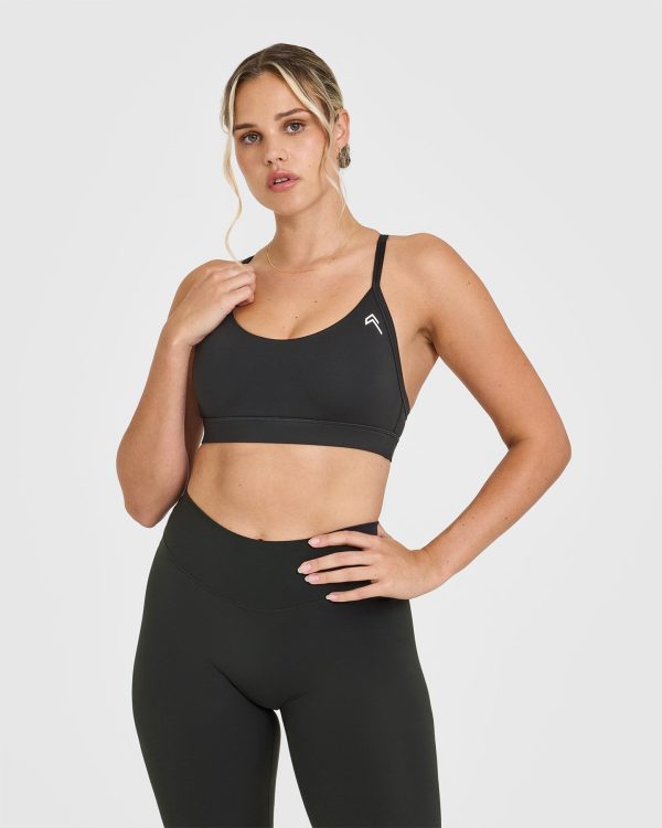 Everyday Sports Bra | Soft Black Cheap