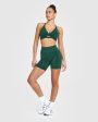 Unified Twist Sports Bra | Racing Green Online now