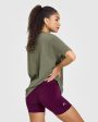 Classic Oversized Lightweight T-Shirt | Alpine Green Online Hot Sale