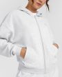 Mid Weight Zip Through Hoodie | Light Grey Marl Online Sale