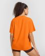 Classic Oversized Lightweight T-Shirt | Flame Orange Online Hot Sale