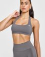 EasyLift Halter Bralette | Ash Grey For Cheap