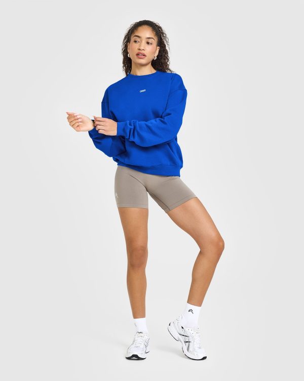 Foundations Raising the Bar Crew Neck Sweatshirt | Cobalt Blue Supply