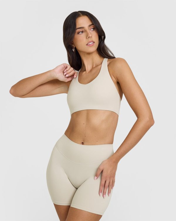 SoftMotion Sports Bra | Sand Online Sale