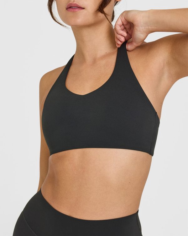 SoftMotion Sports Bra | Soft Black Cheap