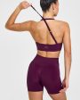 Unified Twist Sports Bra | Ripe Fig Hot on Sale