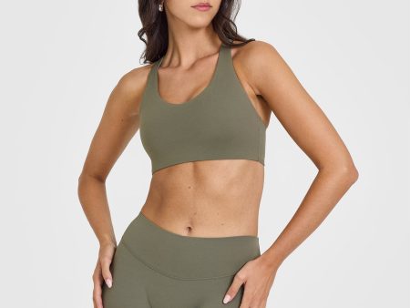 SoftMotion Sports Bra | Alpine Green Online Sale