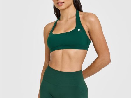 EasyLift Halter Bralette | Racing Green For Discount