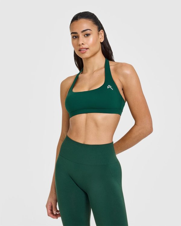 EasyLift Halter Bralette | Racing Green For Discount