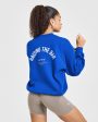 Foundations Raising the Bar Crew Neck Sweatshirt | Cobalt Blue Supply