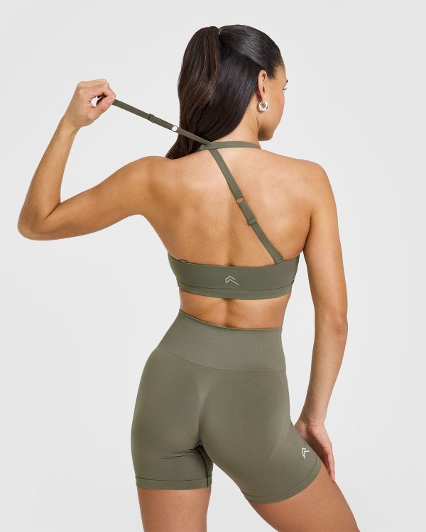 Unified Twist Sports Bra | Alpine Green For Discount