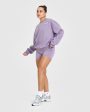 Foundations Sweatshirt With Printed Graphic | Soft Purple Supply