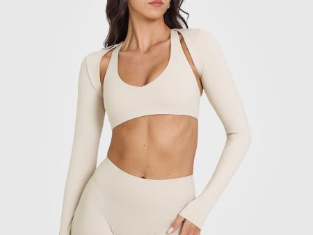 SoftMotion Long Sleeve Shrug | Sand Fashion