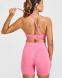 Unified Twist Sports Bra | Peony Pink For Sale