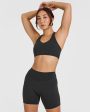 SoftMotion Sports Bra | Soft Black Cheap