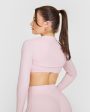 SoftMotion Long Sleeve Shrug | Ballet Pink Fashion